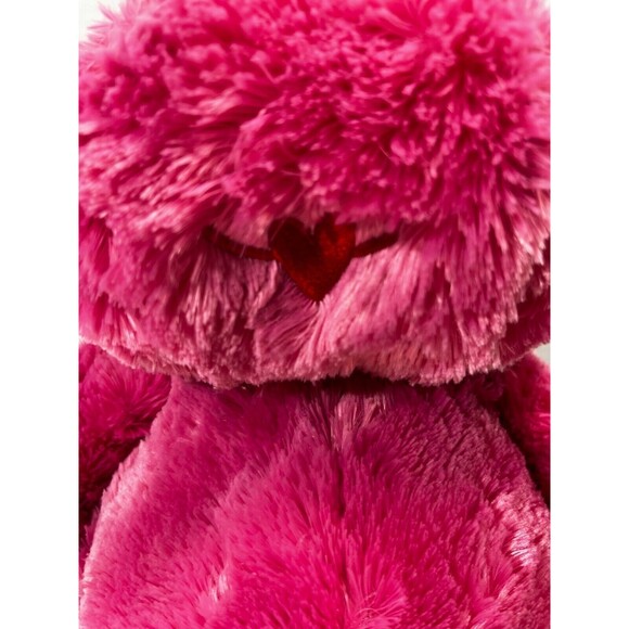 Hallmark Pink Hippo Plush Hippopotamus Valentines Talks Moves Ears 14” - Picture 3 of 11